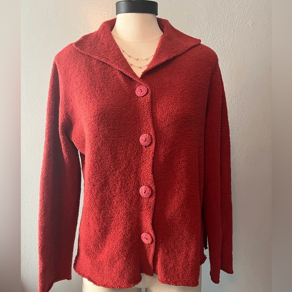J. Jill Button Cardi Size 8 - Picture 1 of 6